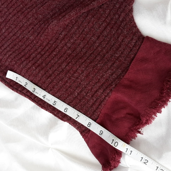 UMGEE S/M Animal Print Linen Blend Raw Hem Bell Sleeve Open Front Cardigan - Picture 12 of 16